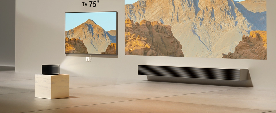 XGIMI Horizon Home Theatre Projector with Speakers - Silver - XK03K